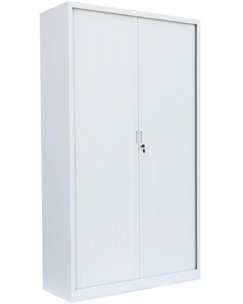 Produktbild Lüllmann Rollladenschrank mit 4 Fachböden 1950 x 1000 x 457 mm in signalweiß