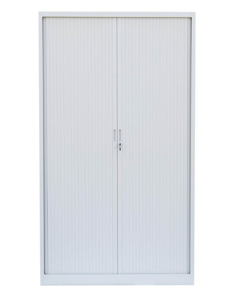 Produktbild Lüllmann Rollladenschrank mit 4 Fachböden 1950 x 1000 x 457 mm in signalweiß bild 2