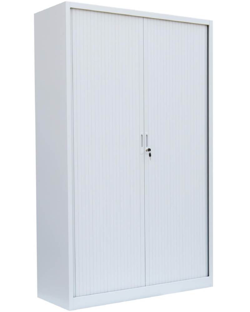 Produktbild Lüllmann Rollladenschrank mit 4 Fachböden 1950 x 1200 x 457 mm in signalweiß