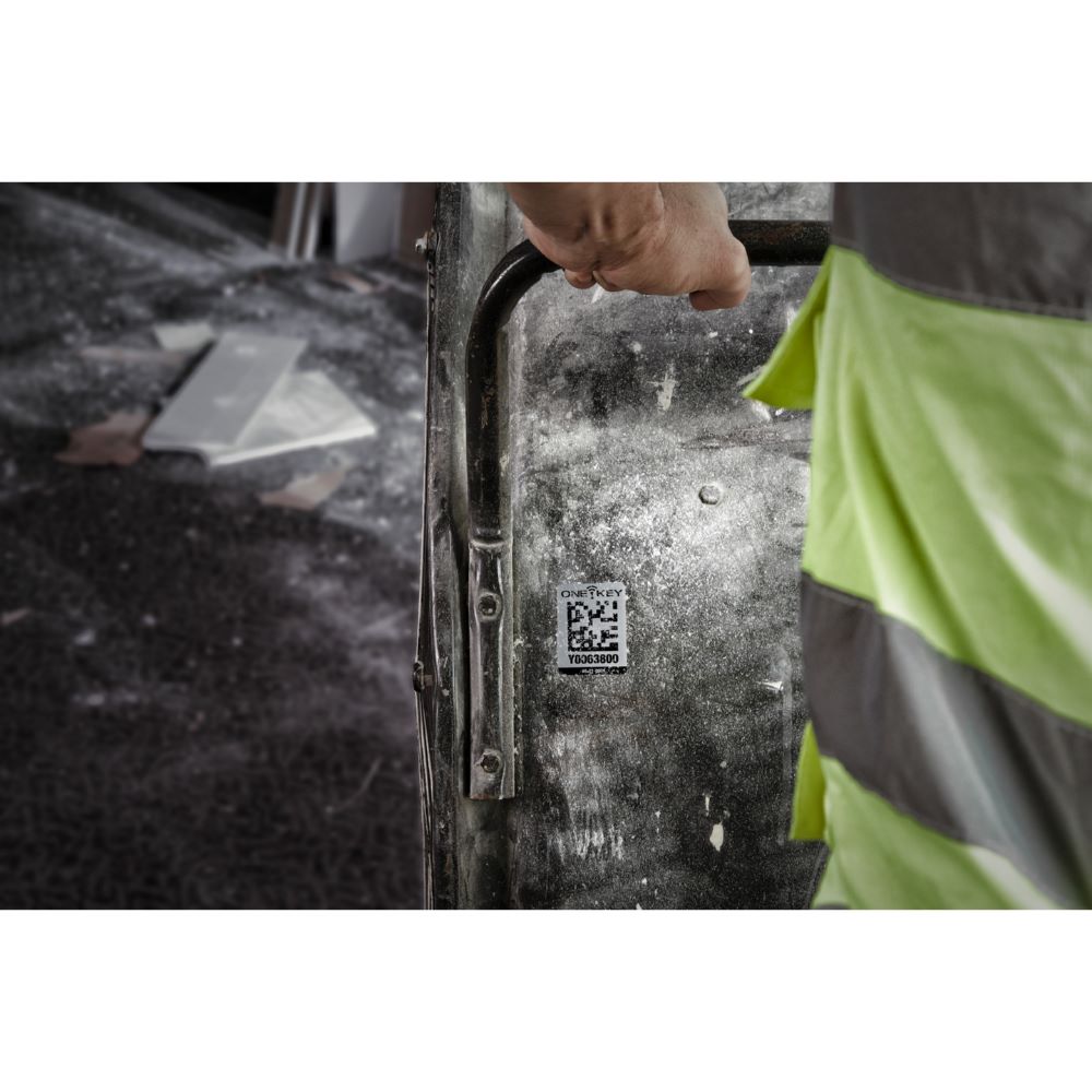 Produktbild Milwaukee Elektrowerkzeuge AIDTLM QR Code Sticker Metall 25 Stück groß bild 4