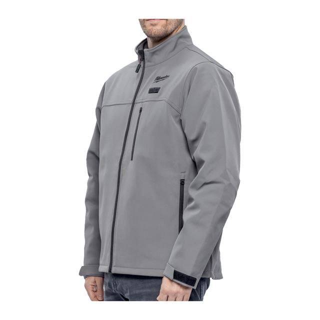 Produktbild Akku Heiz Jacke Herren grau M12 HJGR6-0 (L) 12 V ohne Akku und Ladegerät bild 4