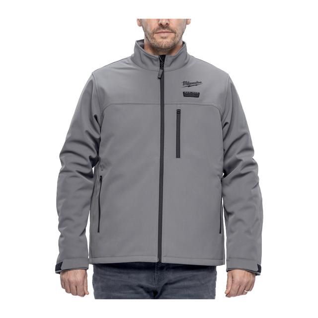 Produktbild Milwaukee Akku Heiz Jacke Herren grau M12 HJGR6-0 (XXXL) 12 V