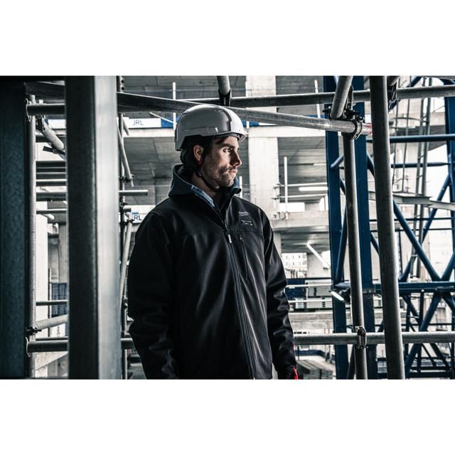 Produktbild Akku Heiz Jacke Herren schwarz M12 HJBL6-0 (XXXL) 12 V ohne Akku und Ladegerät bild 4