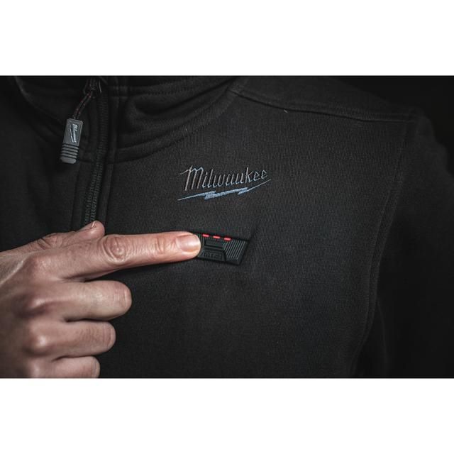 Produktbild Akku Heiz Steppweste Herren schwarz M12 HPVBL3-0 (XXL) 12 V bild 2