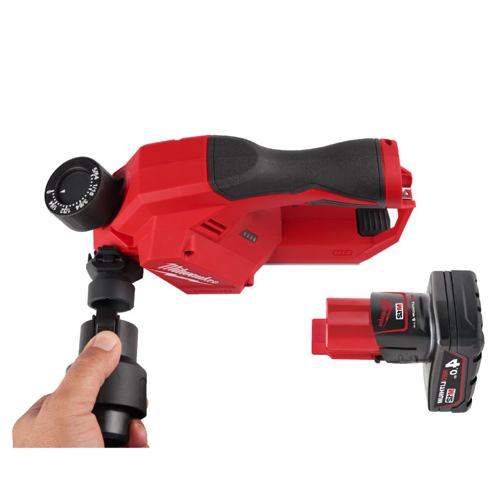 Produktbild Milwaukee M12 Akku Hobel M12BLP-402X bild 6