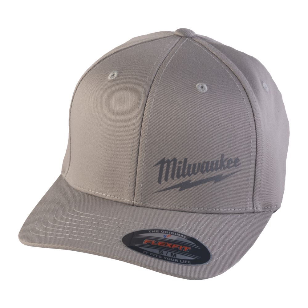 Produktbild Milwaukee Elektrowerkzeuge Baseball Kappe grau Größe L/XL mit UV Schutz BCSGR-L/XL