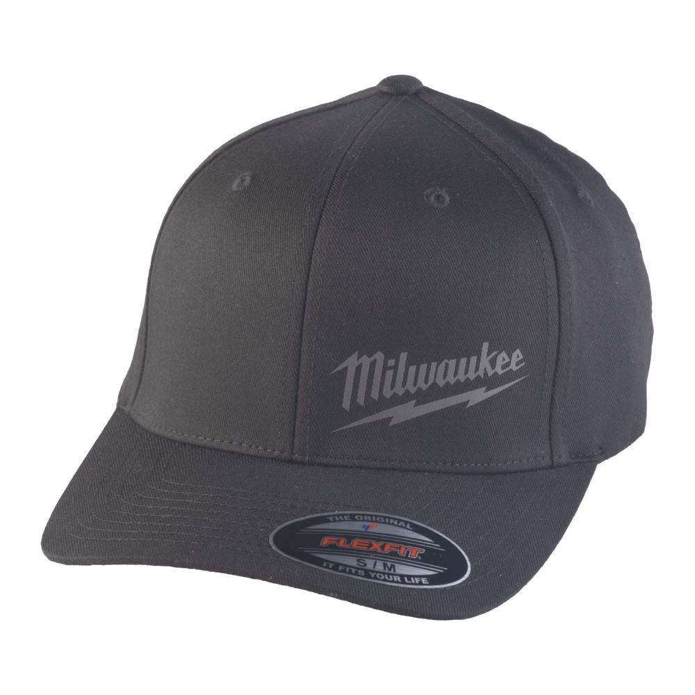 Produktbild Milwaukee Elektrowerkzeuge Baseball Kappe schwarz Größe L/XL mit UV Schutz BCSBL-L/XL