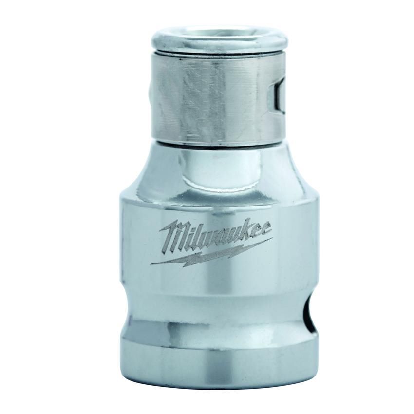 Produktbild Milwaukee 1/2 Zoll Bit-Adapter 1/2 Zoll Vierkant auf 1/4 Zoll Sechskant