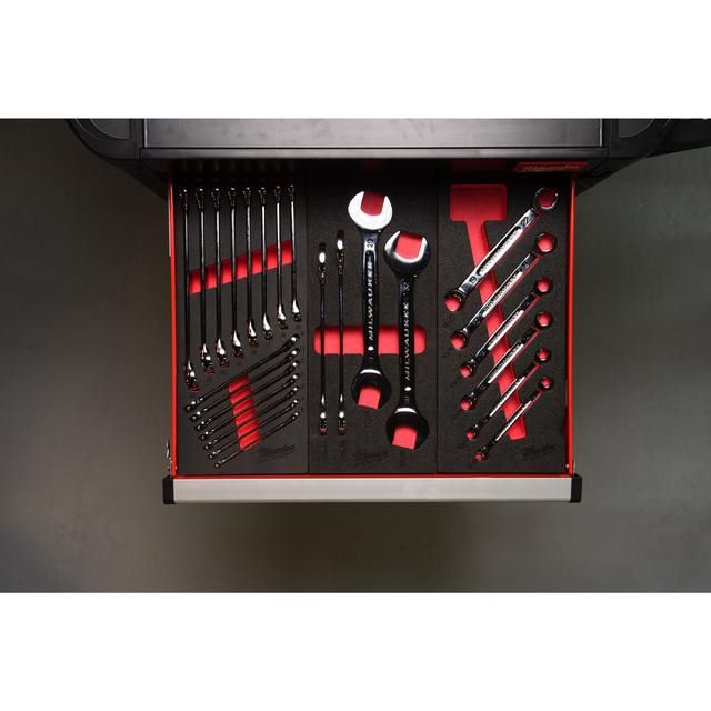 Produktbild Doppel-Maulschlüssel Einlage 4 teilige Einlage für Werkstattwagen 78 cm bild 2