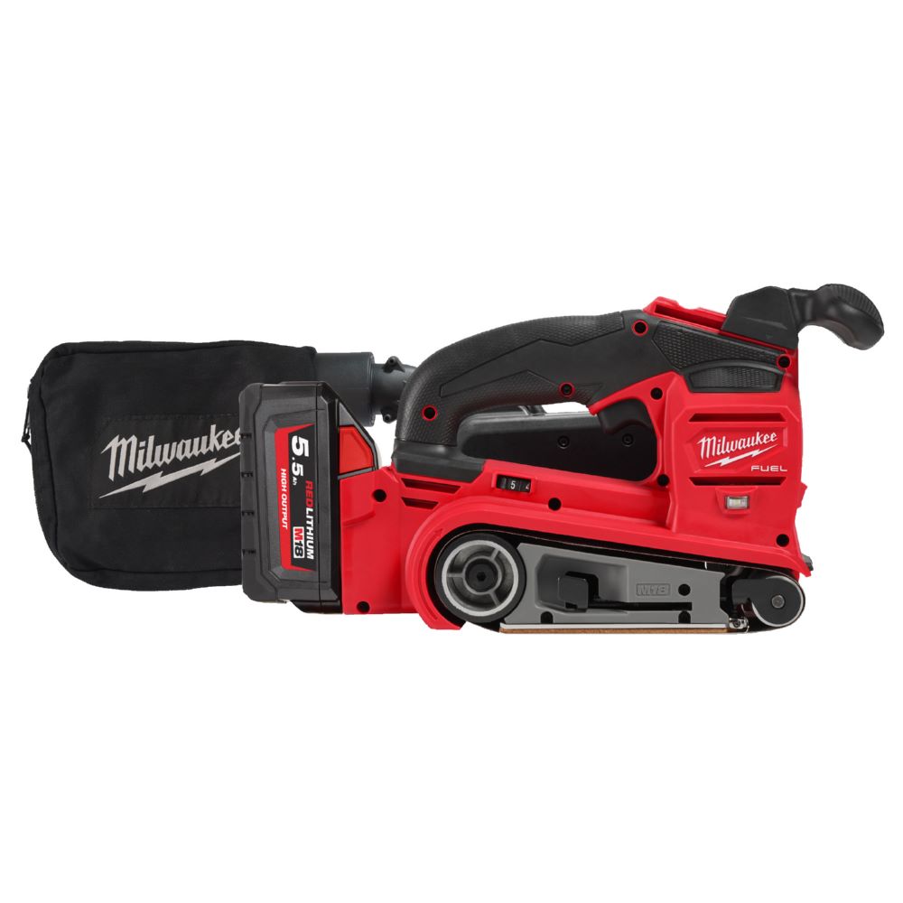 Produktbild Milwaukee FUEL Akku Bandschleifer M18FBTS75-502X