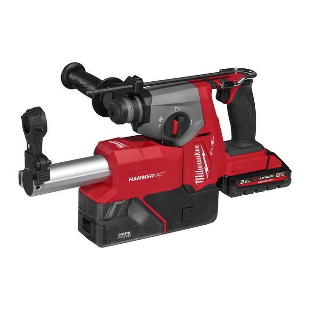 Produktbild Milwaukee M18FHACDDE-0C M18 FUEL SDS-PLUS Akku-Kombihammer mit Staubabsaugung