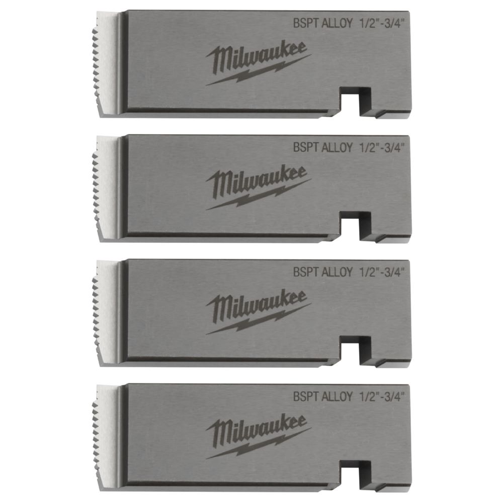 Produktbild Milwaukee Elektrowerkzeuge Gewindeschneideisen 1/2 Zoll bis 3/4 Zoll für MXF PTR2 PTR2D
