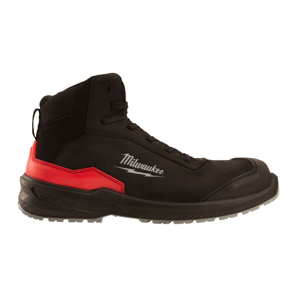 Produktbild Milwaukee Elektrowerkzeuge FLEXTRED Sicherheits Schnürstiefel S3S Leder in schwarz Größe 43 bild 3