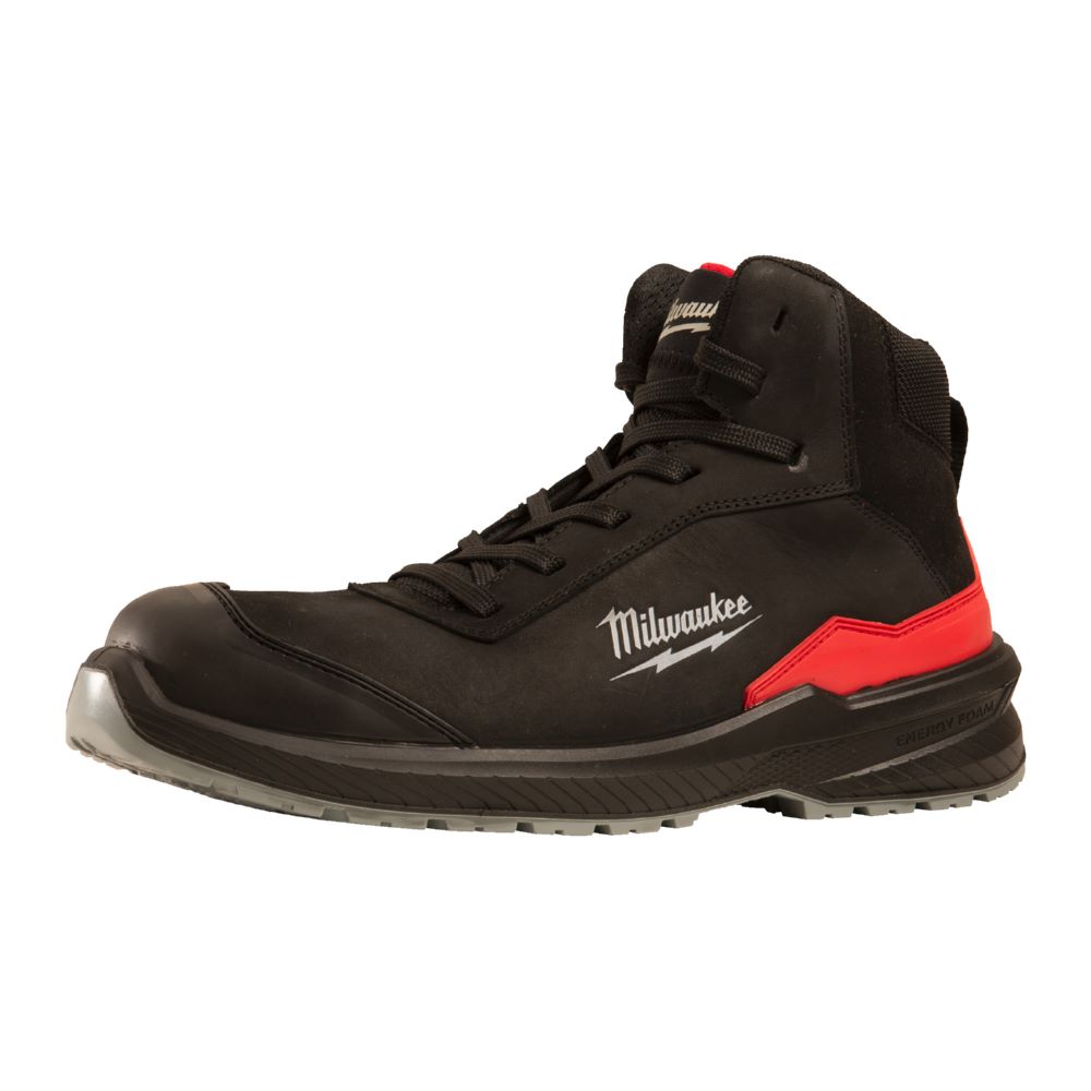 Produktbild Milwaukee Elektrowerkzeuge FLEXTRED Sicherheits Schnürstiefel S3S Leder schwarz Größe 45
