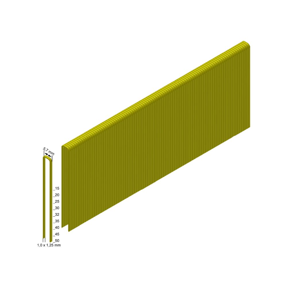Produktbild Milwaukee Heftklammern 18G 15 mm für M18FNCS18G