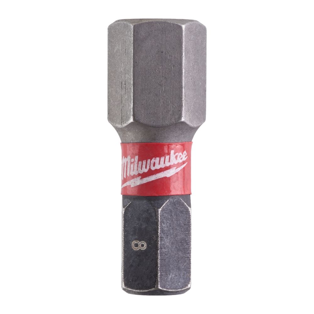 Produktbild Milwaukee Schrauberbit Shockwave Hex 8 x 25 mm