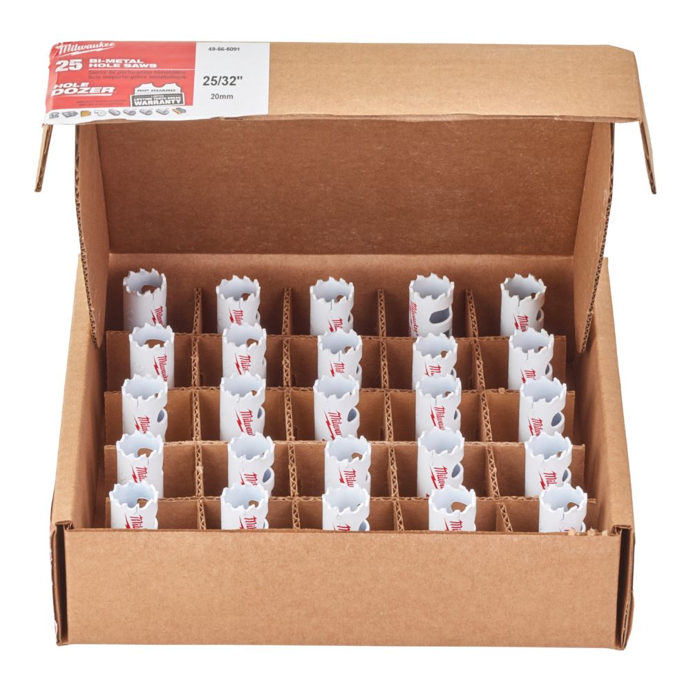 Produktbild Milwaukee Lochsäge Hole Dozer Bi-Metall 20 mm Großpack