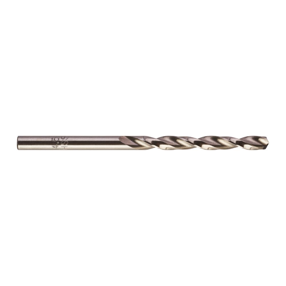 Produktbild Milwaukee 4,5 x 80 mm, HSS-G Metallbohrer HSS-G THUNDERWEB DIN 338 10er Pack