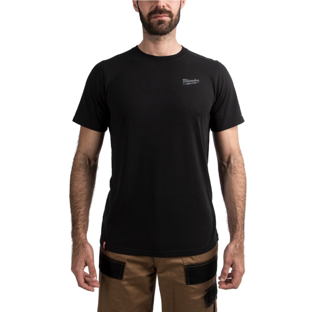 Produktbild Milwaukee Hybrid T Shirt HTSSBL-XL in schwarz Größe XL