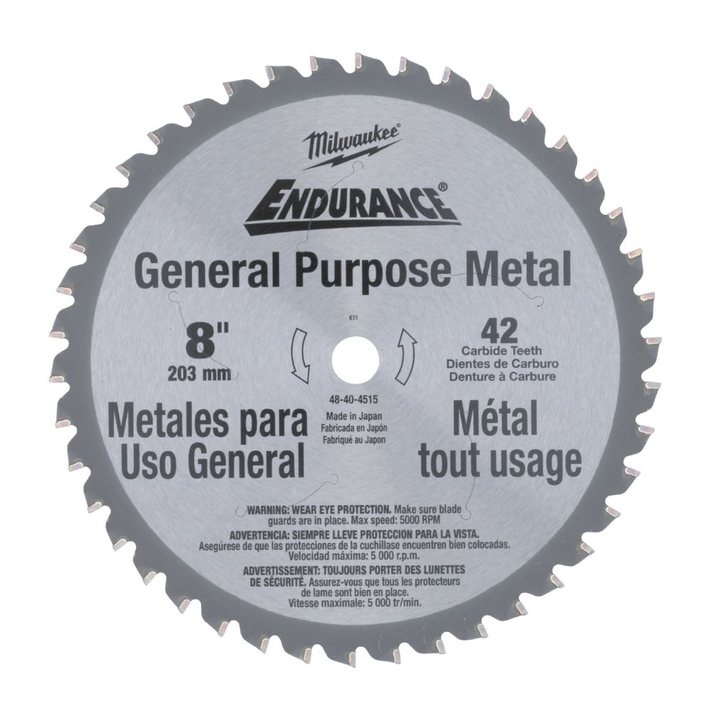 Produktbild Milwaukee Kreissägeblatt 203/15,87 mm 42 Zähne