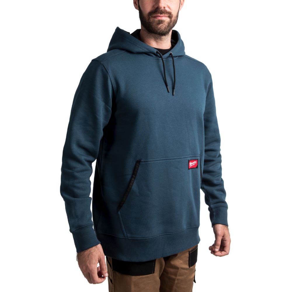 Produktbild Milwaukee Elektrowerkzeuge Arbeits Kapuzen Pullover WHMWBLU-M in blau Größe S bild 2