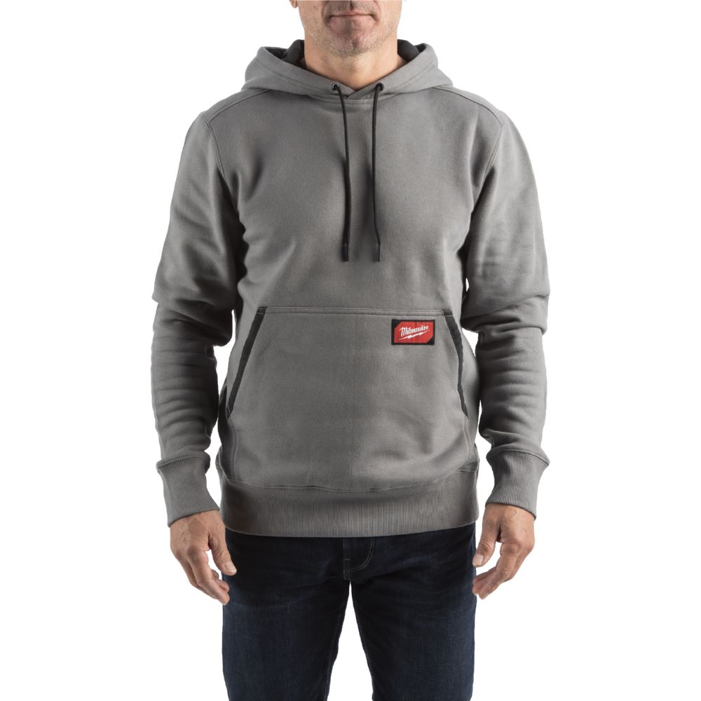 Produktbild Milwaukee Elektrowerkzeuge Arbeits Kapuzen Pullover WHMWGR-XL in grau Größe XL