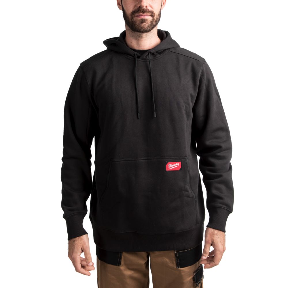Produktbild Milwaukee Elektrowerkzeuge Arbeits Kapuzen Pullover in schwarz WHMWBL-S Größe S