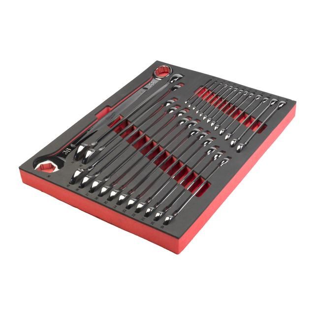 Produktbild Milwaukee MAX BITE Ringmaulschlüssel Einlage 27 Teile Einlage für Werkstattwagen