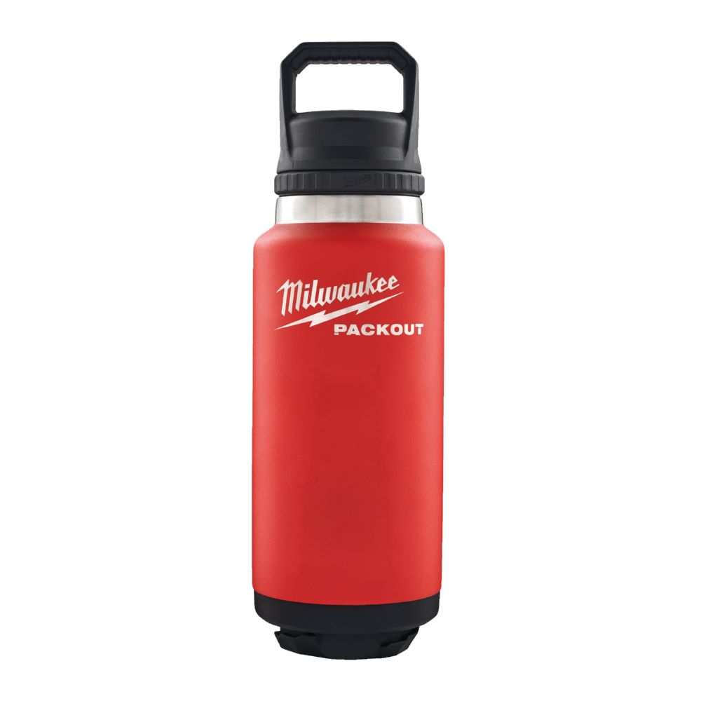 Produktbild Milwaukee Elektrowerkzeuge PACKOUT Thermosflasche 1065 ml mit Schraubdeckel rot bild 5