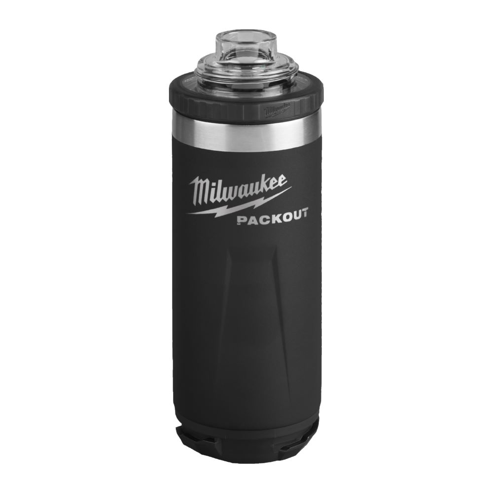 Produktbild Milwaukee Elektrowerkzeuge PACKOUT Thermosflasche 700 ml mit Schraubdeckel schwarz bild 3