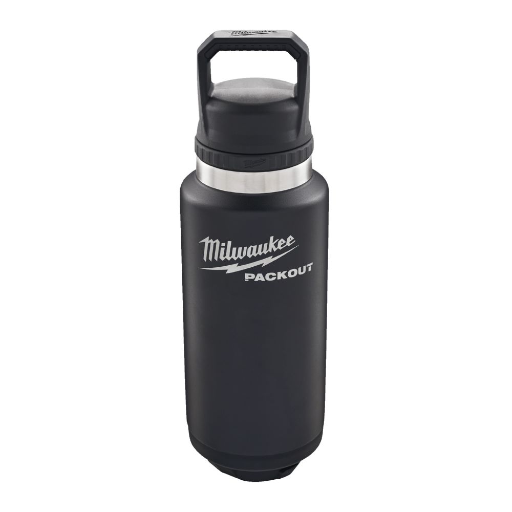 Produktbild Milwaukee Elektrowerkzeuge PACKOUT Thermosflasche 1065 ml mit Schraubdeckel schwarz  bild 2