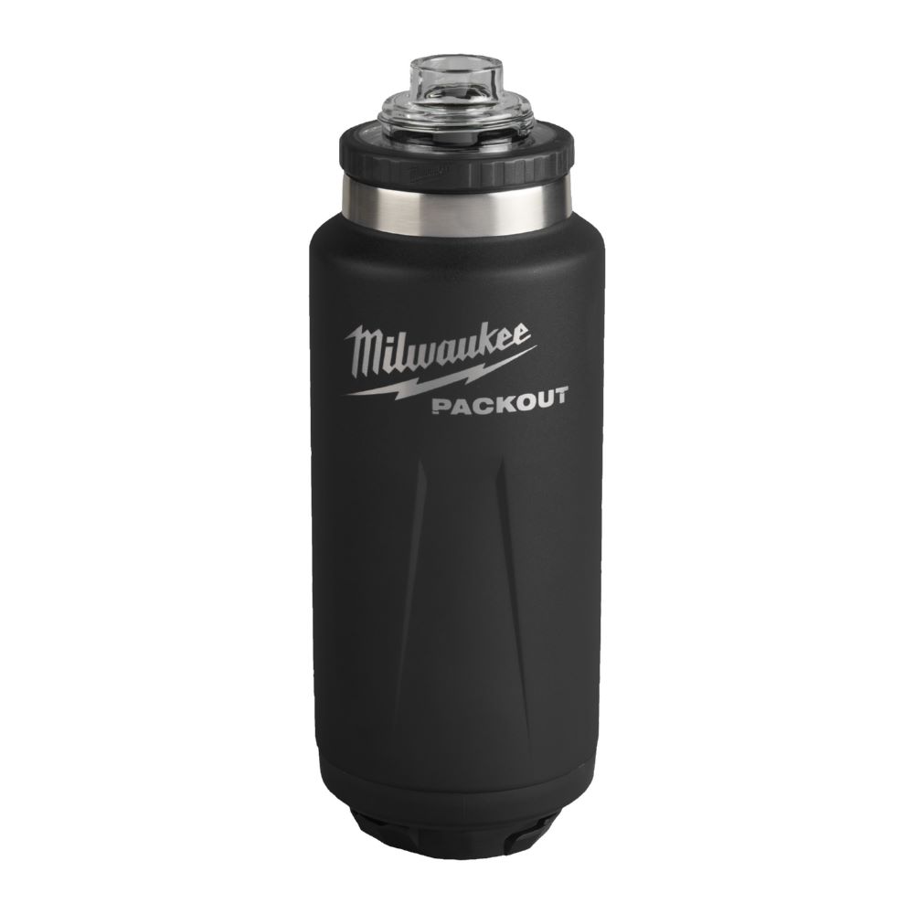 Produktbild Milwaukee Elektrowerkzeuge PACKOUT Thermosflasche 1065 ml mit Schraubdeckel schwarz  bild 4