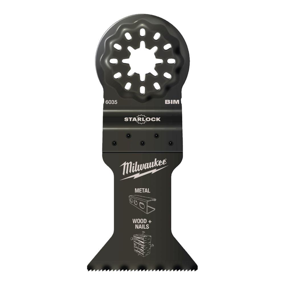 Produktbild Milwaukee Tauchsägeblatt Multimaterial 43 x 47 mm Multitool Bi-Metall