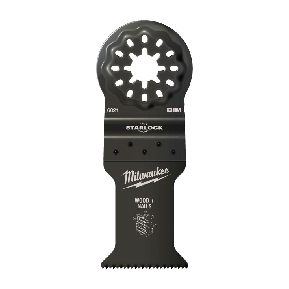 Produktbild Milwaukee Tauchsägeblatt für Multitool Starlock Bi-Metall Maße 35 x 42 mm