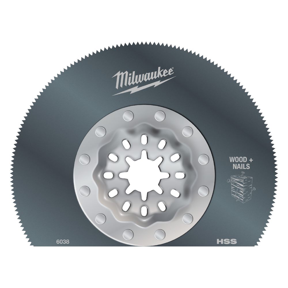 Produktbild Milwaukee Segment Sägeblatt Multimaterial 85 x 20 mm für Multitool