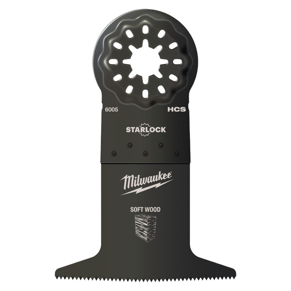 Produktbild Milwaukee Tauchsägeblatt 65 x 42 mm Multitool Starlock für Schnitte in Holz