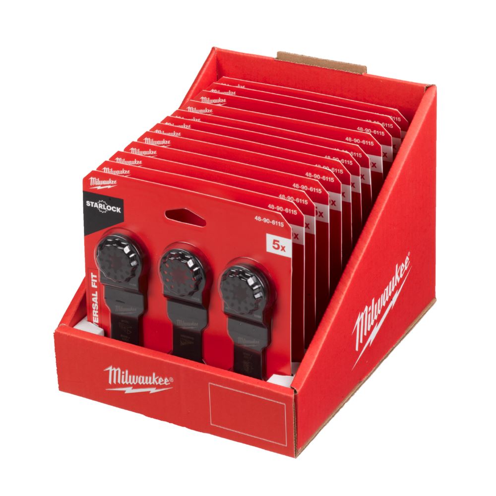 Produktbild Milwaukee Elektrowerkzeuge Multitool Zubehörset Holz und Metall 5-teilig bild 2