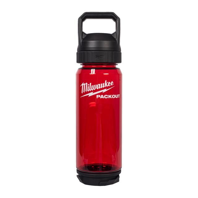 Produktbild Milwaukee PACKOUT Kunststoff-Trinkflasche 740 ml, rot