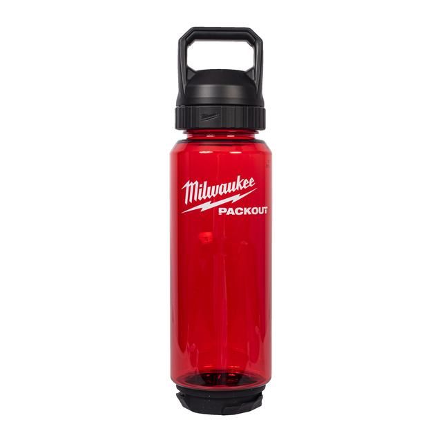 Produktbild Milwaukee PACKOUT Kunststoff-Trinkflasche 1005 ml rot
