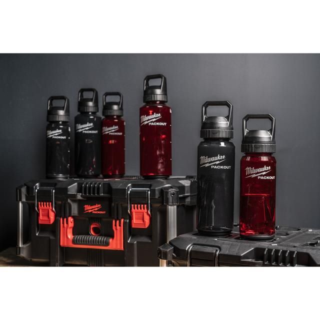 Produktbild PACKOUT Kunststoff-Trinkflasche 1005 ml schwarz bild 2