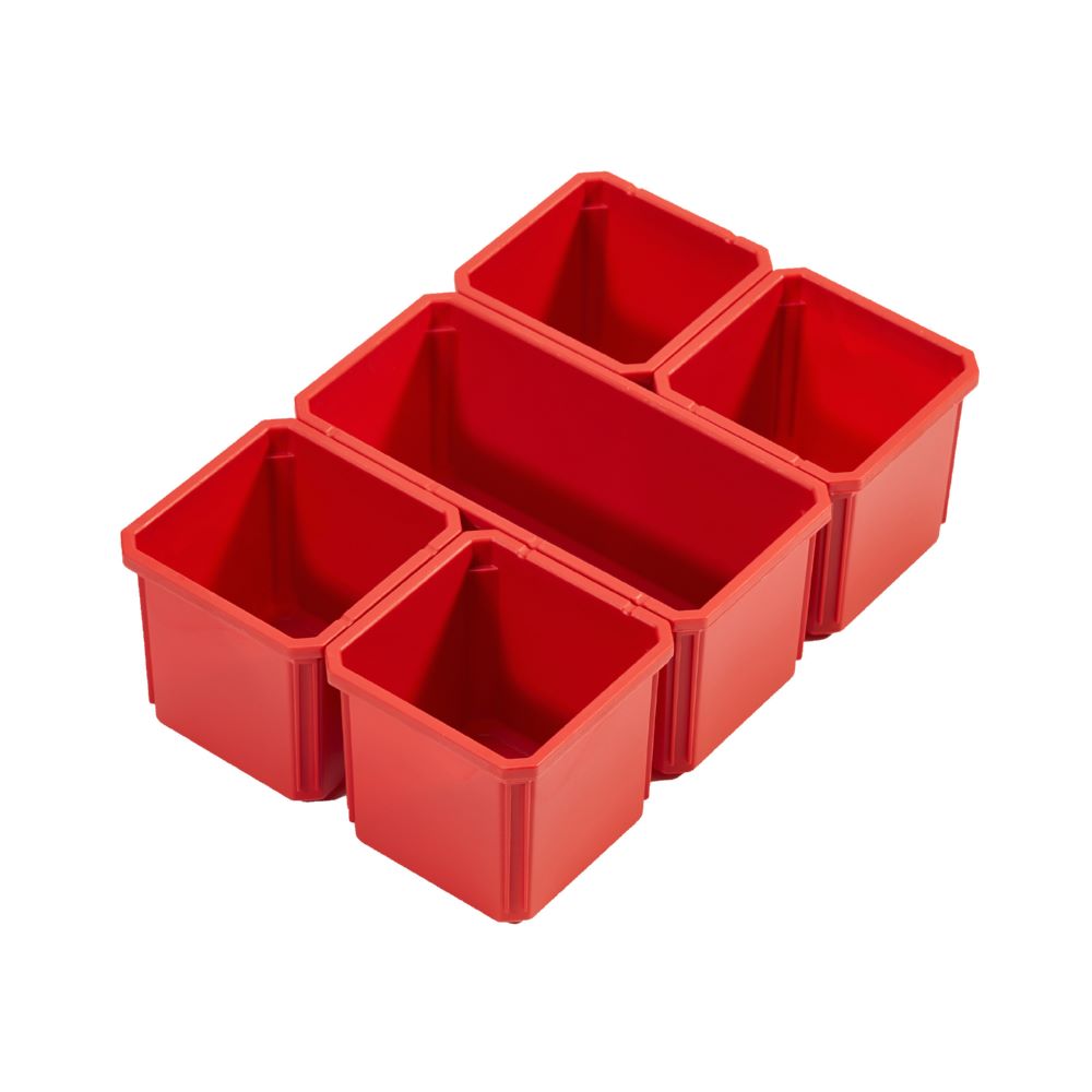 Produktbild Milwaukee für PACKOUT Organiser und Organiser Compact PACKOUT Ersatzboxen 5 Stück