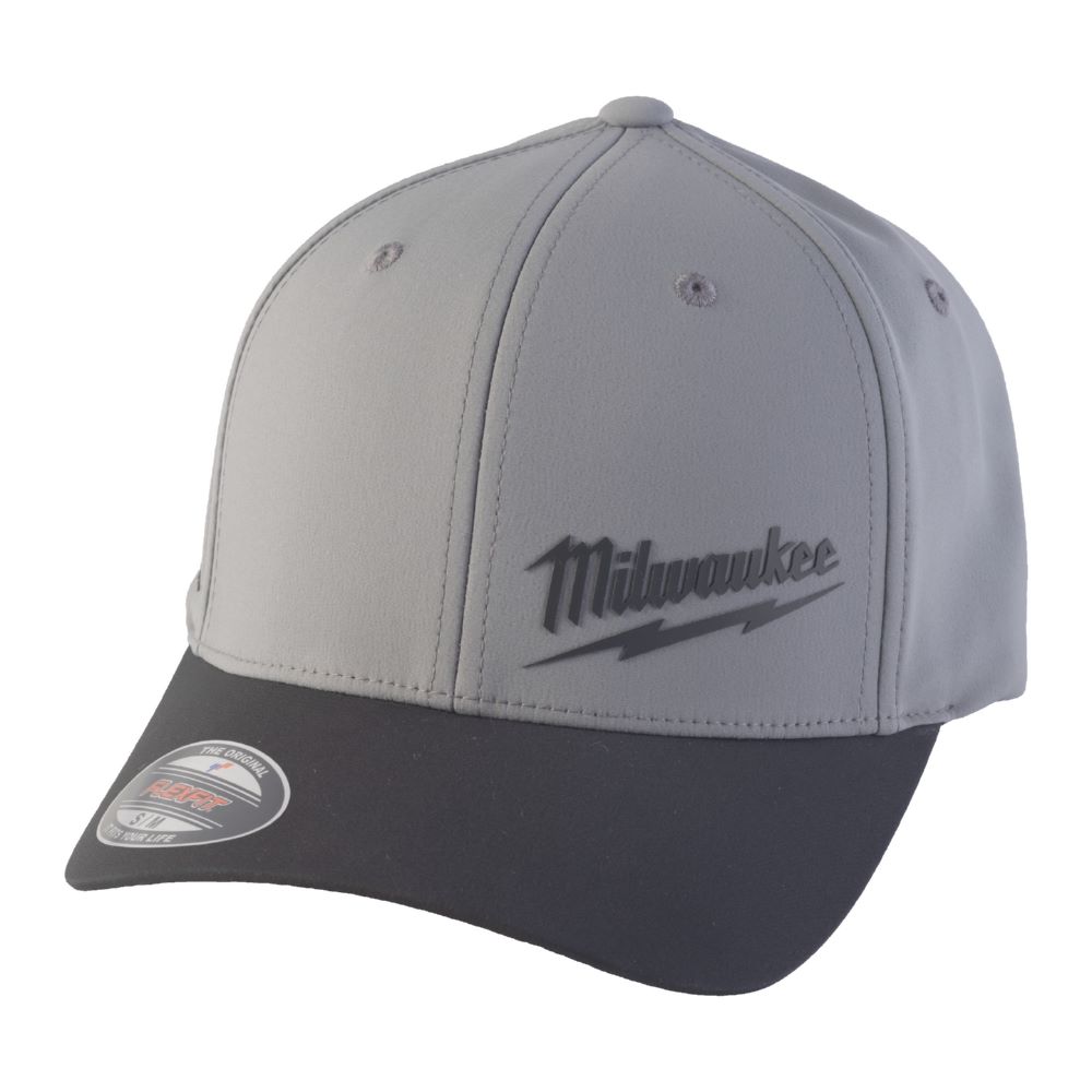 Produktbild Milwaukee Elektrowerkzeuge Performance Baseball Kappe dunkelgrau Größe L/XL mit UV Schutz BCPDGR-L/X
