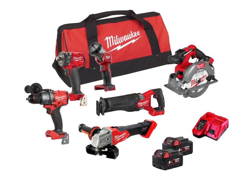 Produktbild Milwaukee M18FPP6H3-502B M18 POWERPACK
