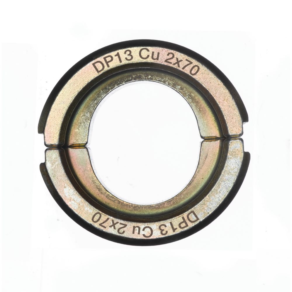 Produktbild Milwaukee Presseinsatz DP13 Cu 2 x 70 für hydraulisches Akku Presswerkzeug