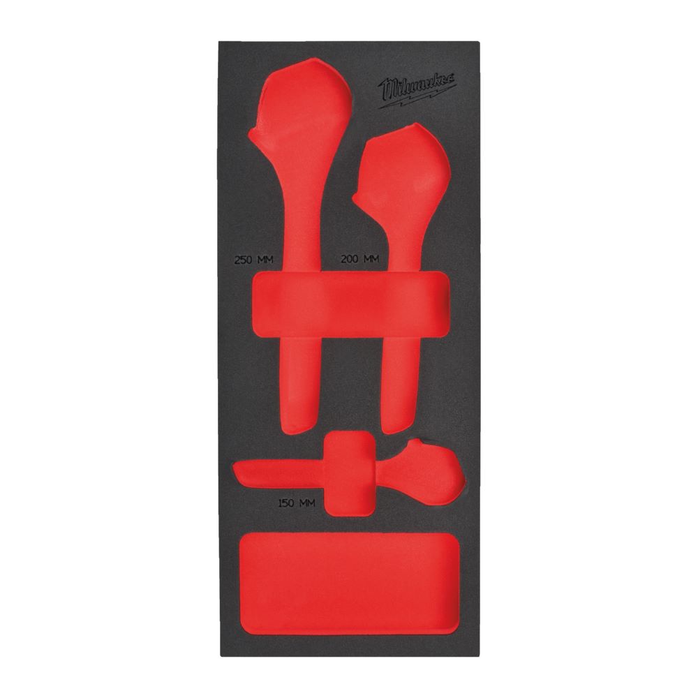 Produktbild Milwaukee Elektrowerkzeuge Schaumstoffeinlage Füllstück 1/3 für Rollgabelschlüssel Werkstattwagen 78