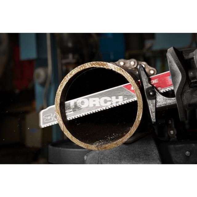 Produktbild Säbelsägeblatt Metall THE TORCH HM-bestückt 150 x 3,2 mm (8 TPI) bild 2