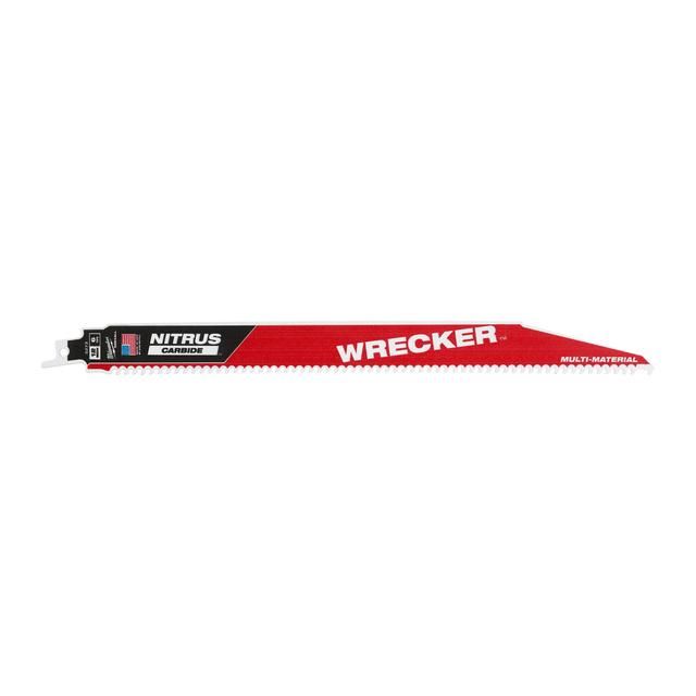 Produktbild Milwaukee Säbelsägeblatt THE WRECKER NITRUS HM bestückt 5er Pack 300 x 4,2 mm