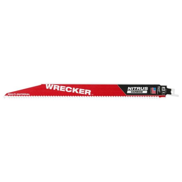 Produktbild Milwaukee Säbelsägeblatt THE WRECKER NITRUS HM-bestückt 300 x 4,2 mm 6 TPI