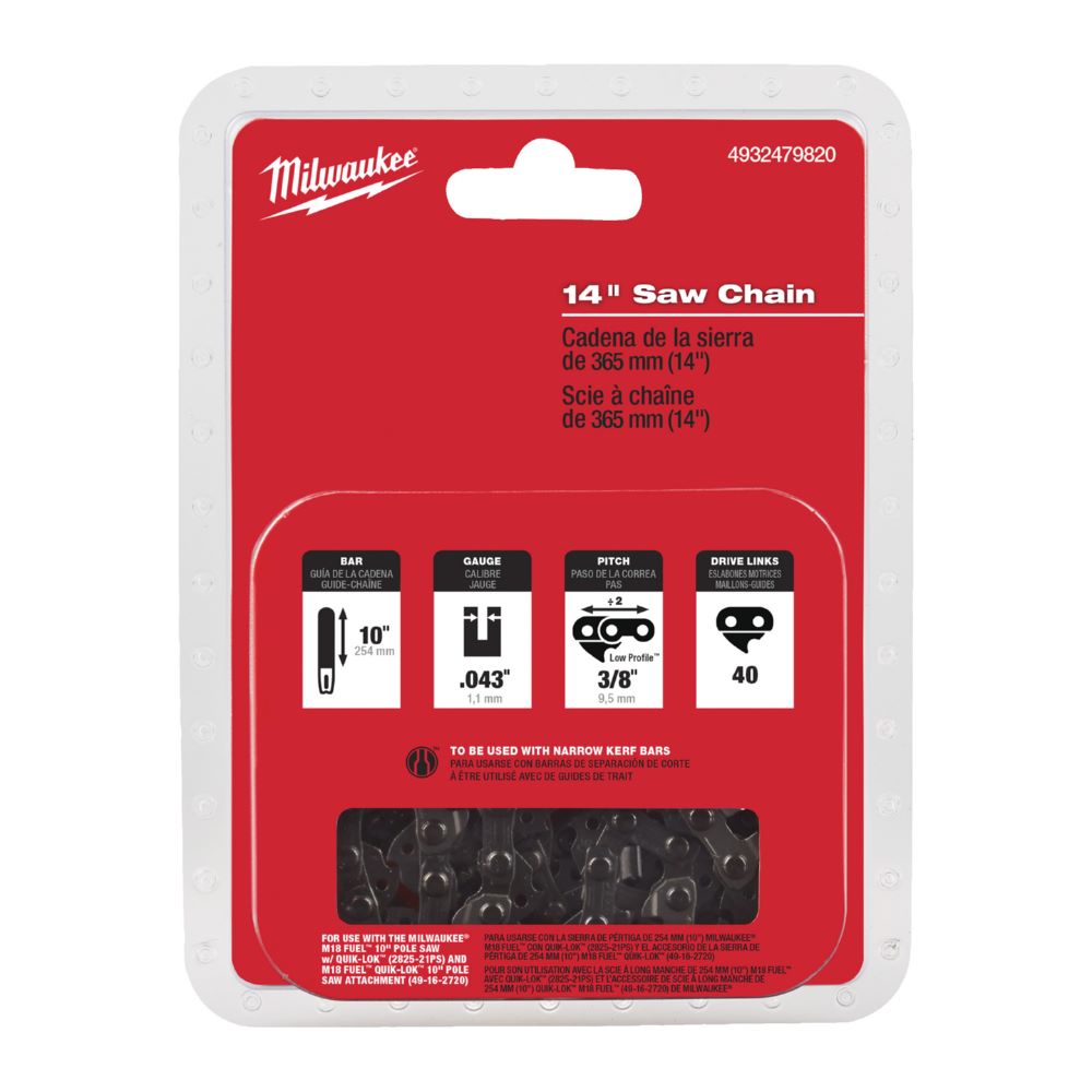 Produktbild Milwaukee Sägekette 356 mm M18FCHS35