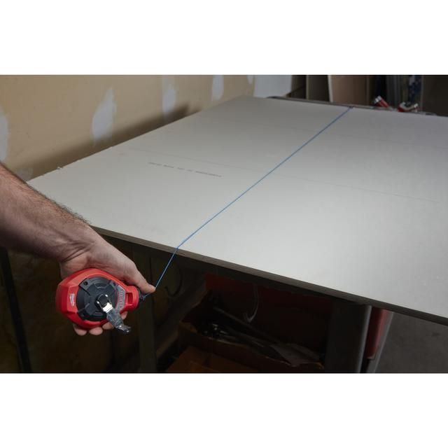 Produktbild Schlagschnur mit roter Kreide 30 m  Schnurlänge, feine Linie bild 3